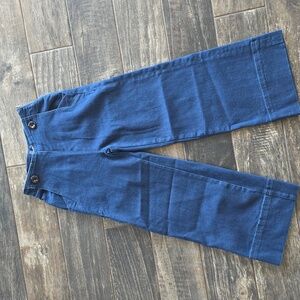 #489 Anthropologie High-Rise Wide Leg Denim Jeans